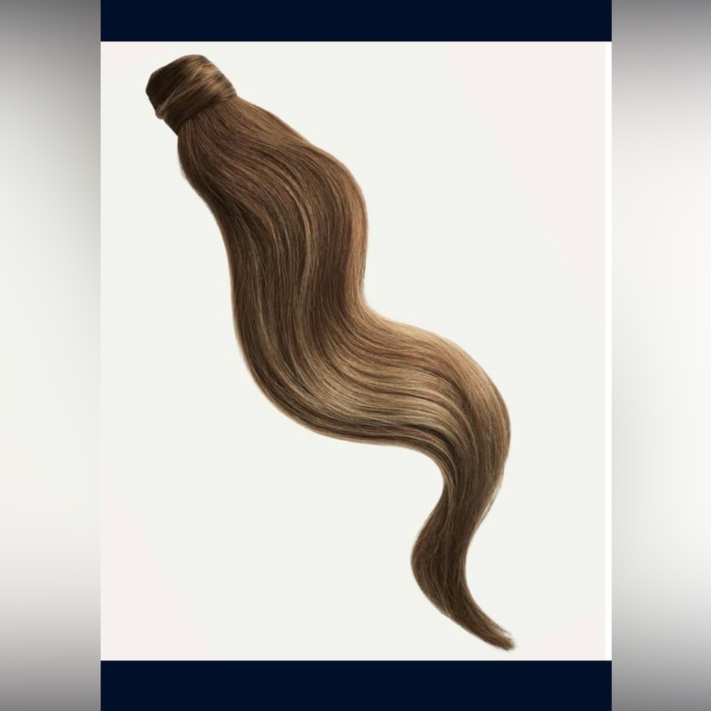 Brown Clip-In Hair Extension - Natural Brown Women's Wig Piece